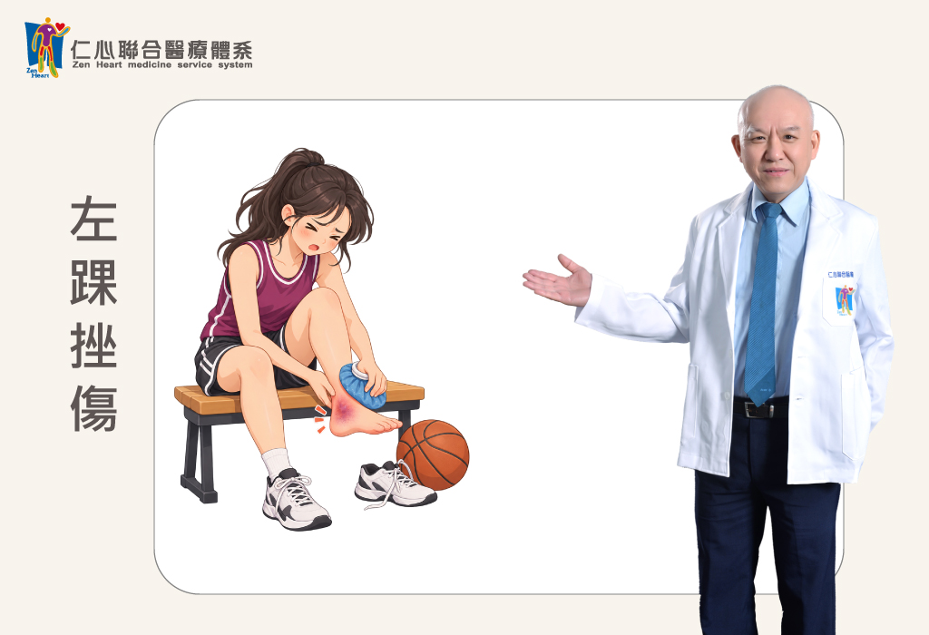 左踝挫傷
